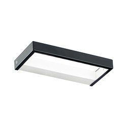 Applique LED 13,5W luce calda 2700K design minimal interno IP20 nero opaco