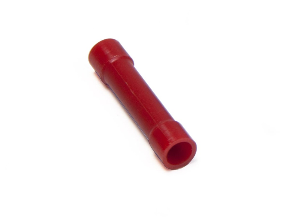 Giunto testa-testa nylon rosso preisolato per conduttori rame 0,25-1,5 mmq settore elettrico