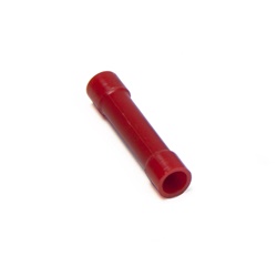 Giunto testa-testa nylon rosso preisolato per conduttori rame 0,25-1,5 mmq settore elettrico