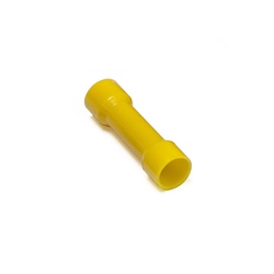 Giunto testa-testa nylon giallo preisolato per conduttori rame 4-6 mmq uso elettrico