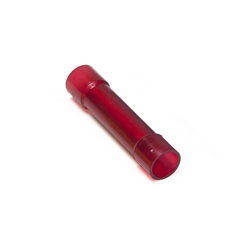 Giunto testa-testa nylon rosso preisolato per conduttori rame 10 mmq installazioni elettriche