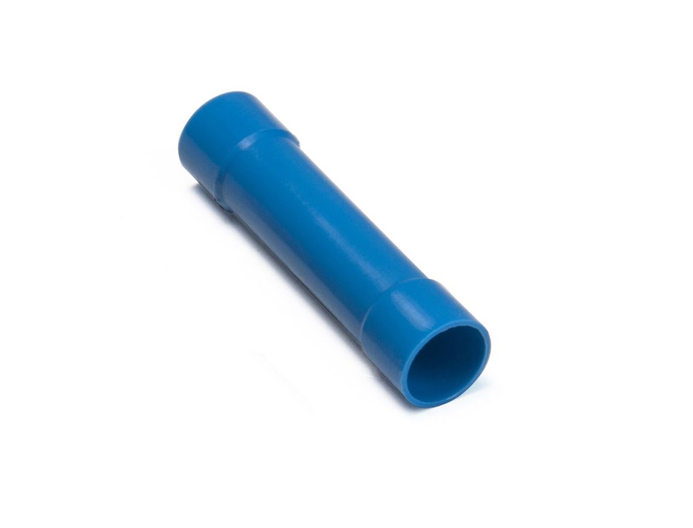 Giunto testa-testa nylon blu preisolato sezione 16 mmq per applicazioni elettriche