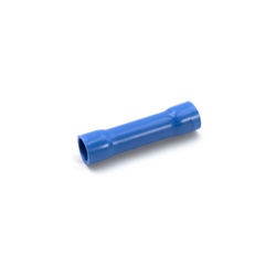 Giunto testa-testa blu preisolato PVC per cavi rame sezione 1,5-2,5 mm uso elettrico