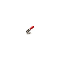 Innesto maschio-femmina rosso 6,35x0,8 mm connettore elettrico industriale