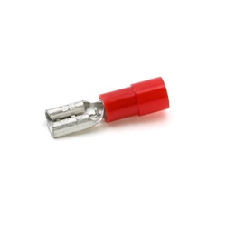 Connettore innesto femmina rosso 2,8x0,5 mm per applicazioni elettriche