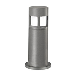 Bollard esterno antracite IP65 E27 36 cm illuminazione giardini vialetti resistente