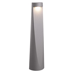 Bollard LED 7W 4000K IP65 grigio per esterni vialetti giardini
