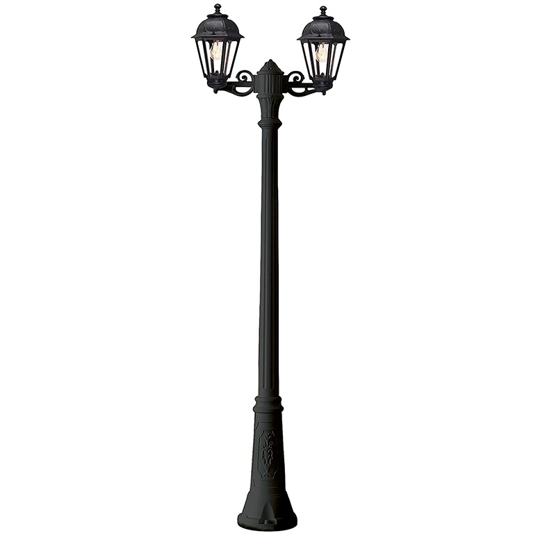 Apparecchio esterno sospensione parete paletto policarbonato antiurto IP68 E27 LED personalizzabile