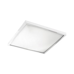 PLAFONIERA CON VETRO SATINATO