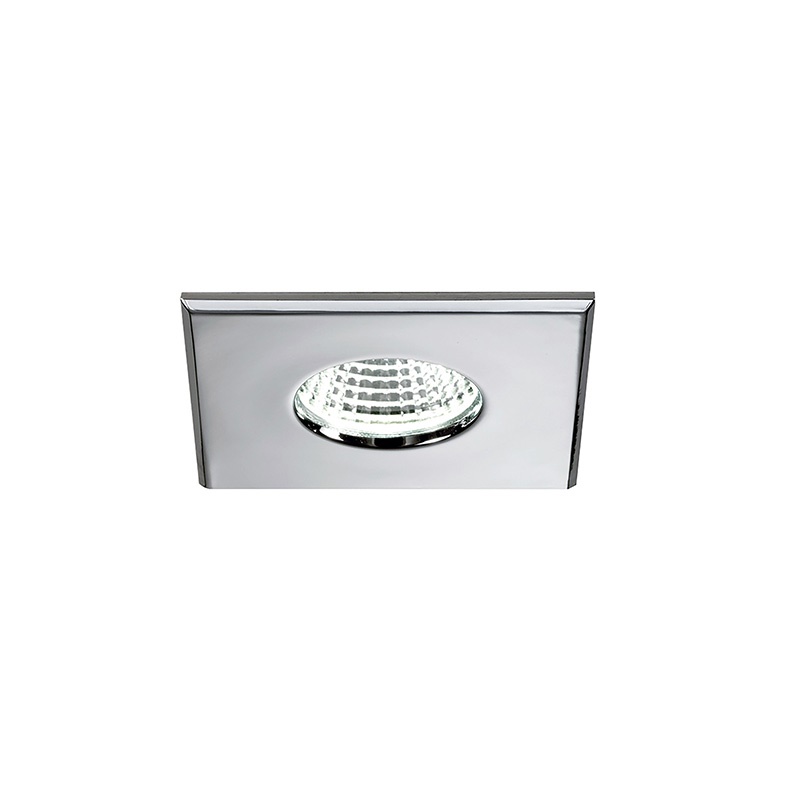 Faretto LED incasso quadrato 5W IP65 design moderno per interno ed esterno