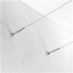 Kit fissaggio regolabile parete/plafone 4 pezzi per cavi wire-cable robusto e versatile