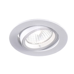 Downlight incasso bianco GU10 IP20 orientabile per illuminazione interni moderna
