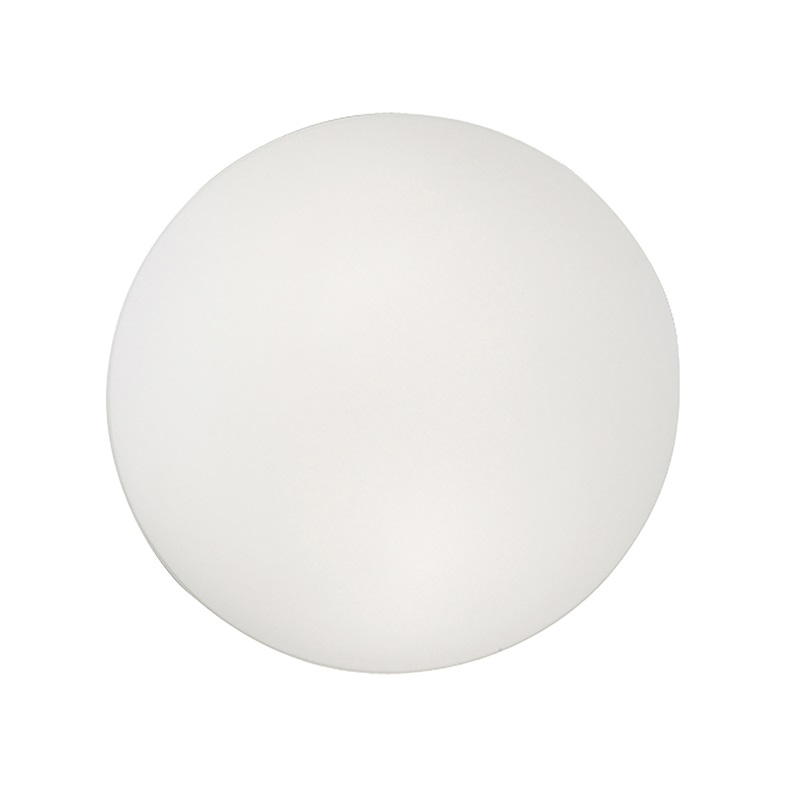 PLAFONIERA IN VETRO SATINATO A LED