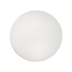 PLAFONIERA IN VETRO SATINATO A LED