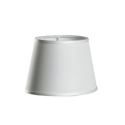 Paralume ovale tessuto Telette sabbia attacco E27 310mm per illuminazione interni