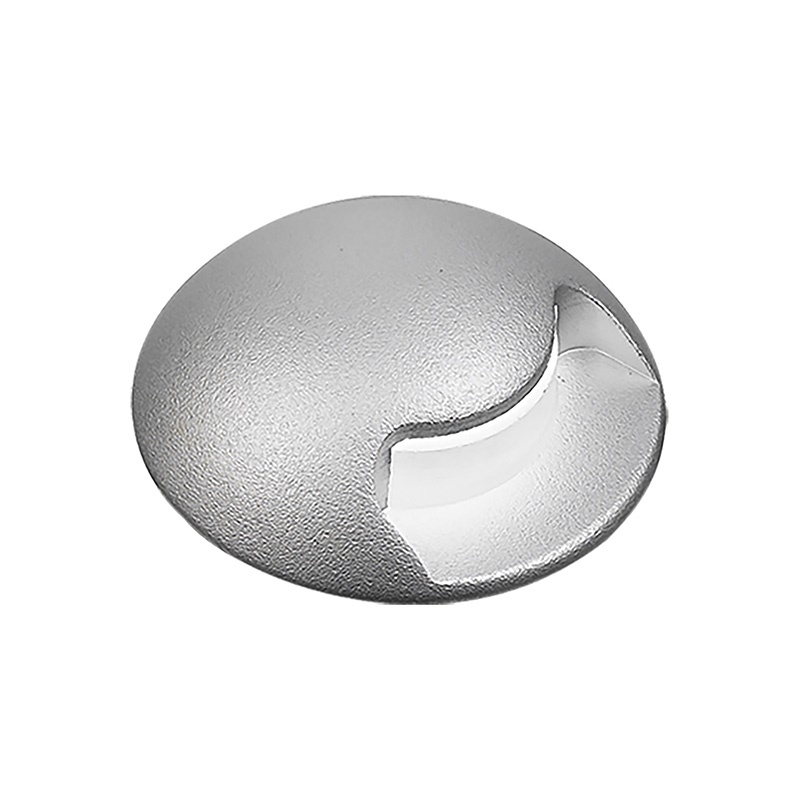 Uplight alluminio satinato LED 2W IP67 4000K CRI80 esterno calpestabile
