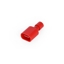 Innesto maschio rosso 6.35x0.8 connettore elettrico industriale