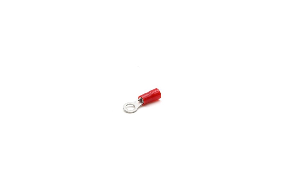 Capocorda ad occhiello halogen free rosso per conduttori rame 0,25-1,5 mmq uso elettrico