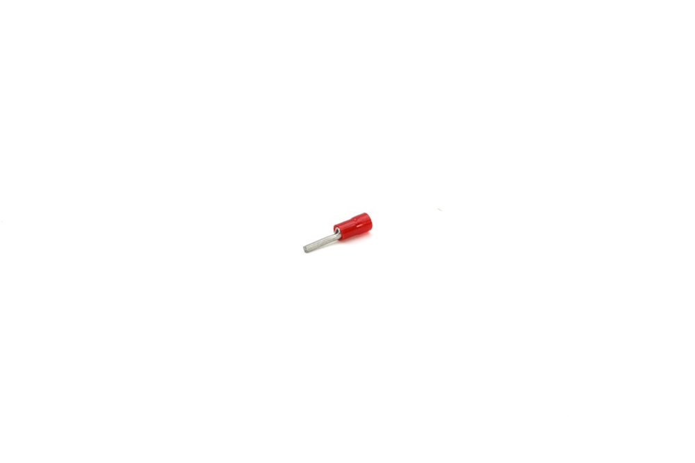 Capocorda halogen free rosso punta tonda per conduttori rame 0,25-1,5 mmq uso elettrico