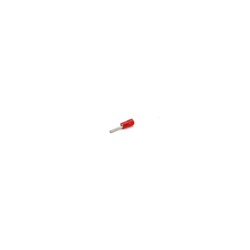 Capocorda halogen free rosso punta tonda per conduttori rame 0,25-1,5 mmq uso elettrico