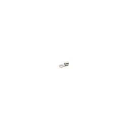 Capocorda brasato occhielletto 2,5 mmq vite 3 mm per conduttori rame uso elettrico professionale e domestico