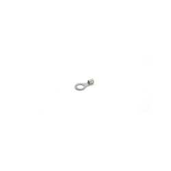 Capocorda brasato occhiello 2,5 mmq vite 5 mm per conduttori rame applicazioni elettriche professionali