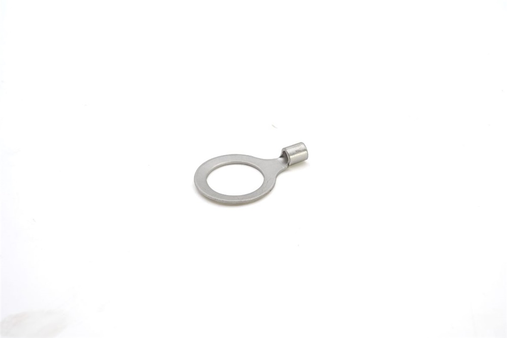 Capocorda brasato ad occhiello non isolato 6 mmq vite 16 mm per conduttori rame uso elettrico