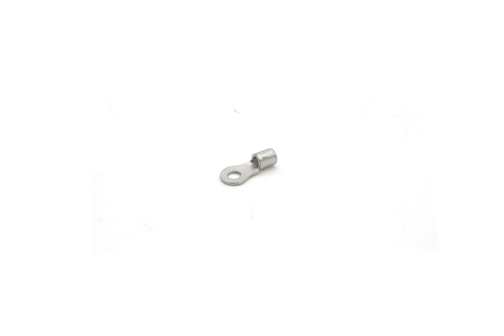 Capocorda brasato occhielletto non isolato 6 mmq vite 4 mm per conduttori rame applicazioni elettriche