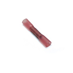 Giunto testa-testa preisolato PE HD rosso IP68 per conduttori rame 0,5-1,5 mmq