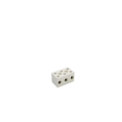 Morsettiera steatite 3 poli 4-16 mm² connessioni rapide impianti civili industriali 450V