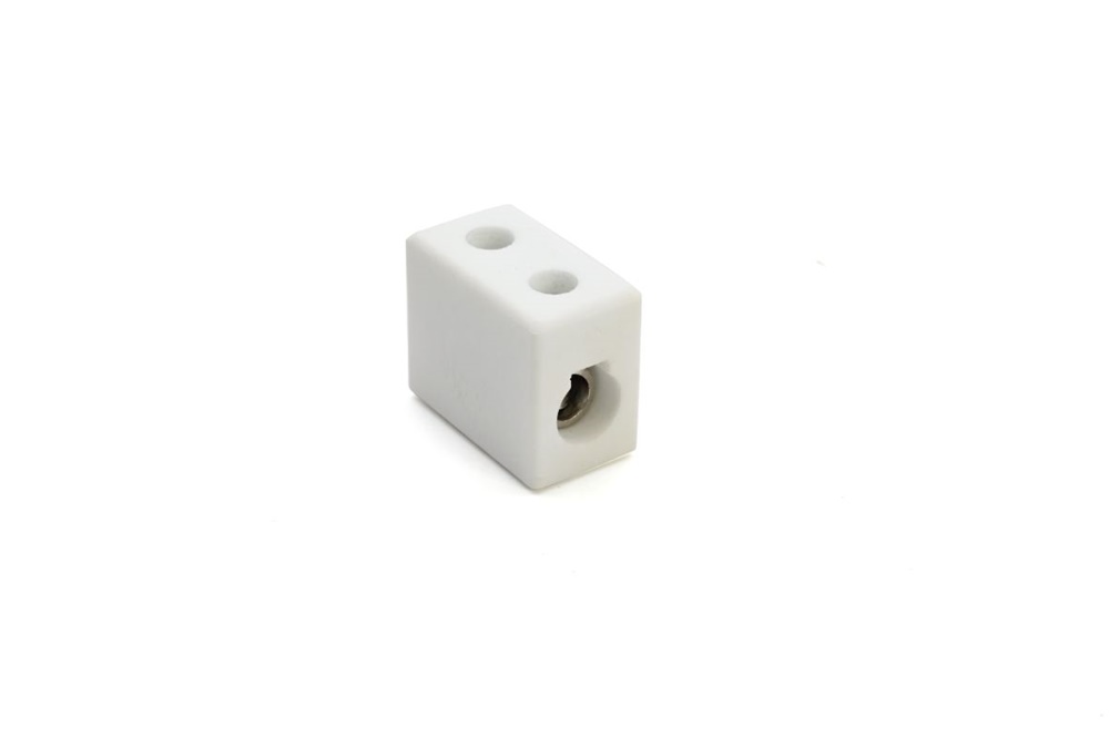 Morsettiera steatite 1 polo 4-16 mm² serraggio diretto impianti civili industriali 450V