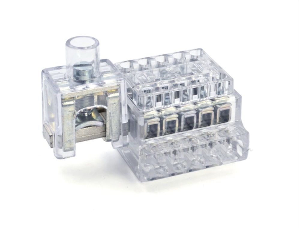 Morsettiera unipolare 11 vie 35mmq per impianti elettrici