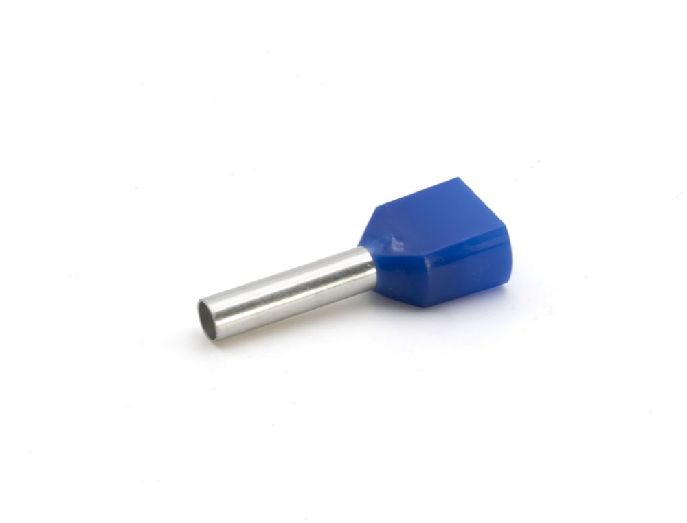 Tubetto doppio 2x2,5mmq P12mm connettore cablaggio industriale