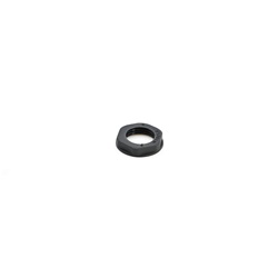 Controdado PA6.6 con collare M16x1,5 nero RAL 9005 per applicazioni elettriche