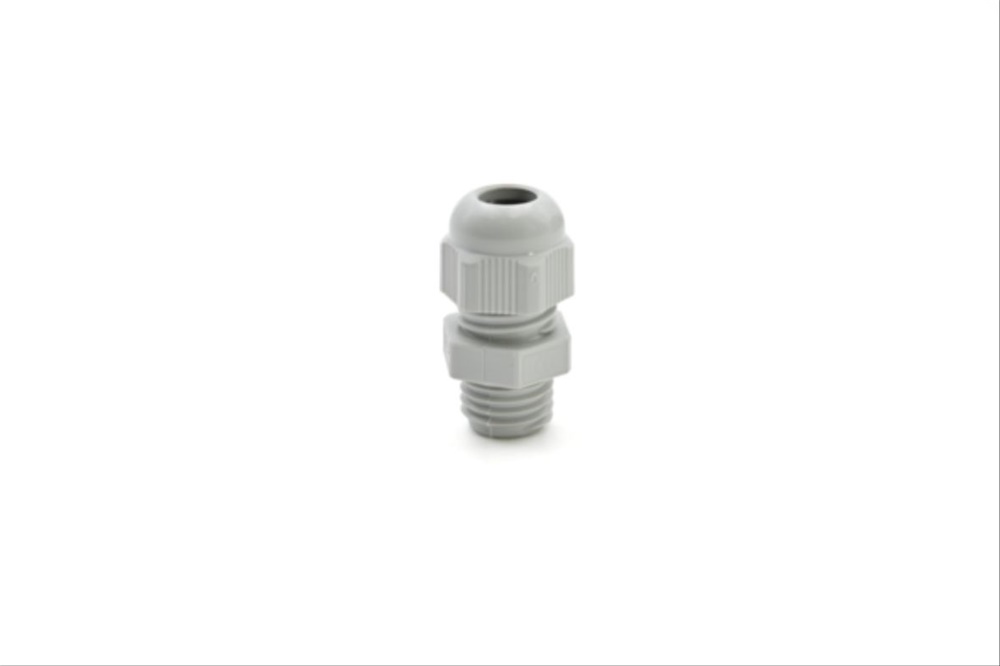 Pressacavo in poliamide PA6.6 IP68 M12x1,5 grigio per installazioni elettriche