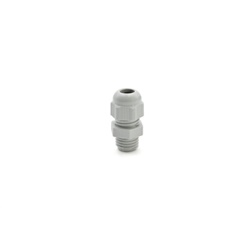 Pressacavo in poliamide PA6.6 IP68 M12x1,5 grigio per installazioni elettriche