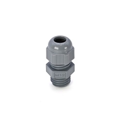 Pressacavo Maxiblock PA6.6 IP68 M12x1,5 grigio per installazioni elettriche