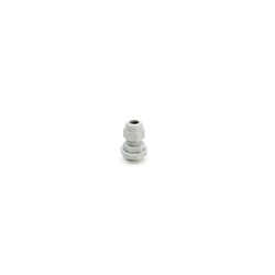 Pressacavo Maxiblock PA6.6 IP68 Pg7 con dado e collare montato per installazioni elettriche grigio RAL 7035