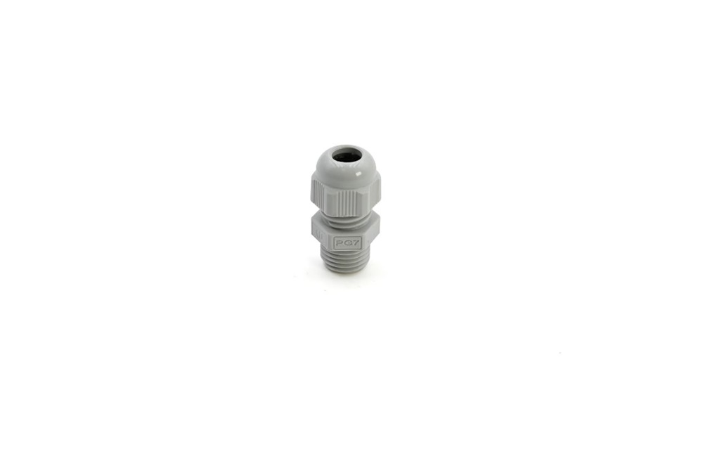 Pressacavo PA6.6 IP68 PG9 grigio per installazioni elettriche