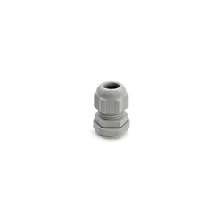 Pressacavo Maxiblock in poliammide PA6.6 IP68 PG13,5 con dado e collare grigio RAL 7035 per installazioni elettriche
