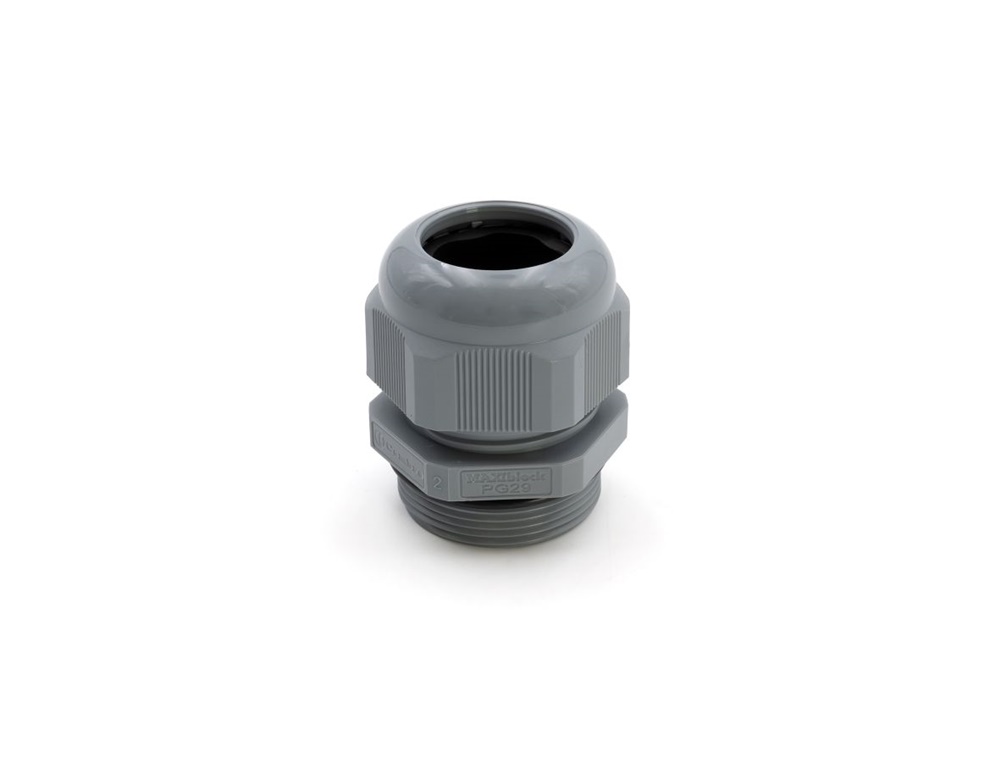Pressacavo Maxiblock PA6.6 IP68 Pg29 grigio per installazioni elettriche
