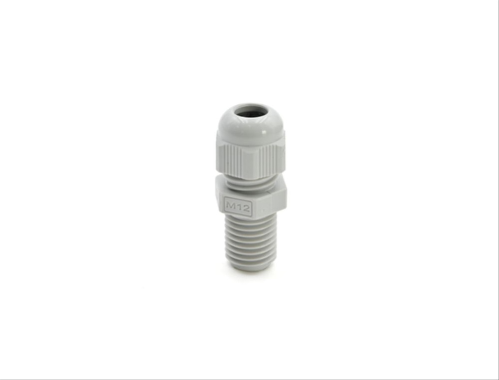 Pressacavo Maxiblock PA6.6 filettatura lunga M12x1,5 IP68 per installazioni elettriche grigio RAL 7035