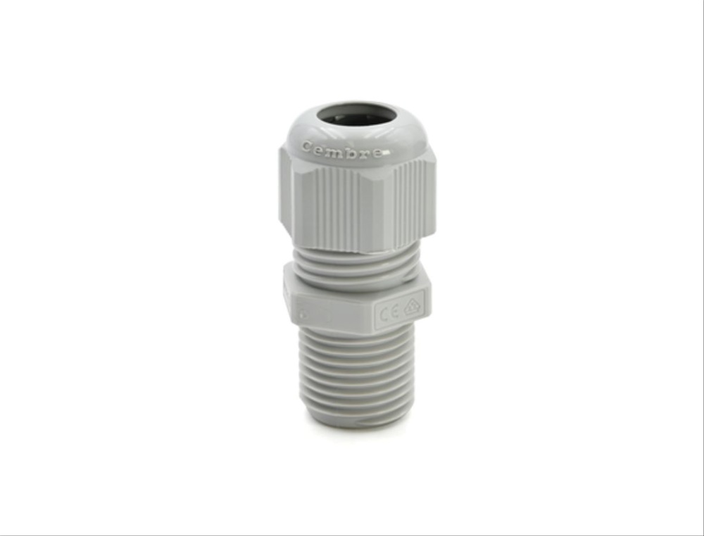 Pressacavo Maxiblock PA6.6 filettatura lunga M16x1,5 IP68 per installazioni elettriche grigio RAL 7035