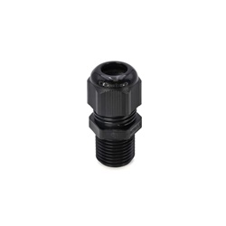Pressacavo Maxiblock PA6.6 filettatura lunga M16x1,5 IP68 nero per installazioni elettriche