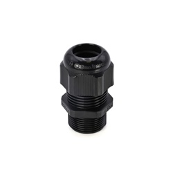 Pressacavo Maxiblock PA6.6 filettatura lunga M25x1,5 IP68 nero per installazioni elettriche