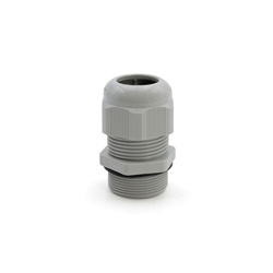 Pressacavo Maxiblock M32x1,5 in poliammide PA6.6 grigio RAL 7035 IP68 per installazioni elettriche