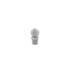 Pressacavo Maxiblock PA6.6 filettatura lunga Pg13 protezione IP68 per installazioni elettriche grigio RAL 7035