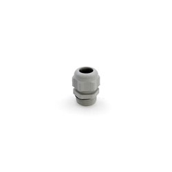 Pressacavo Maxiblock PA6.6 filettatura lunga Pg21 IP68 grigio RAL 7035 per installazioni elettriche