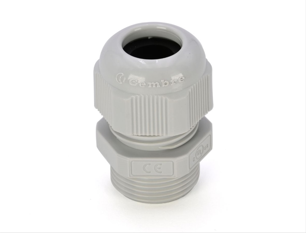 Pressacavo Maxiblock in poliamide PA6.6 ridotto IP68 PG16 grigio per installazioni elettriche