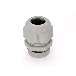 Pressacavo Maxiblock PA6.6 ridotto IP68 Pg21 grigio per installazioni elettriche